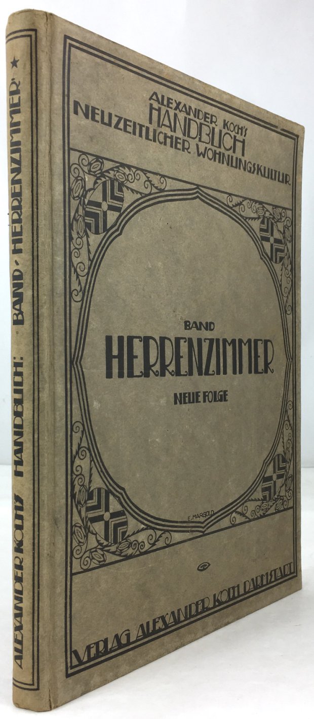 Abbildung von "Alexander Koch's Handbuch Neuzeitlicher Wohnungskultur. Band Herrenzimmer. Neue Folge."