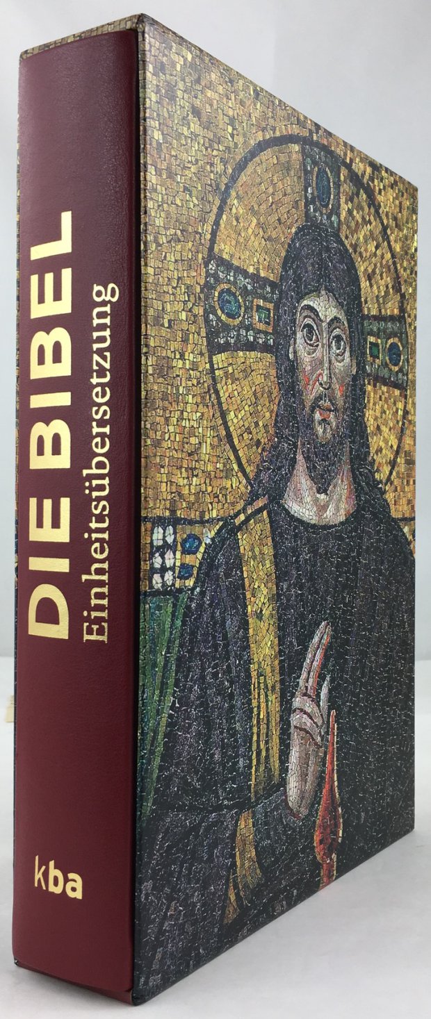 Abbildung von "Die Bibel. Einheits&uuml;bersetzung der Heiligen Schrift. Gesamtausgabe. (Schmuckbibel Ravenna Nummer 4 von insgesamt 500 Exemplaren)..."