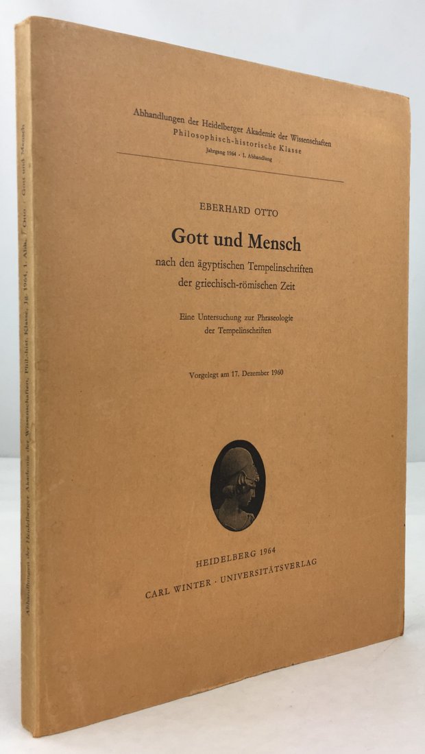 Abbildung von "Gott und Mensch nach den &auml;gyptischen Tempelinschriften der griechisch-r&ouml;mischen Zeit..."