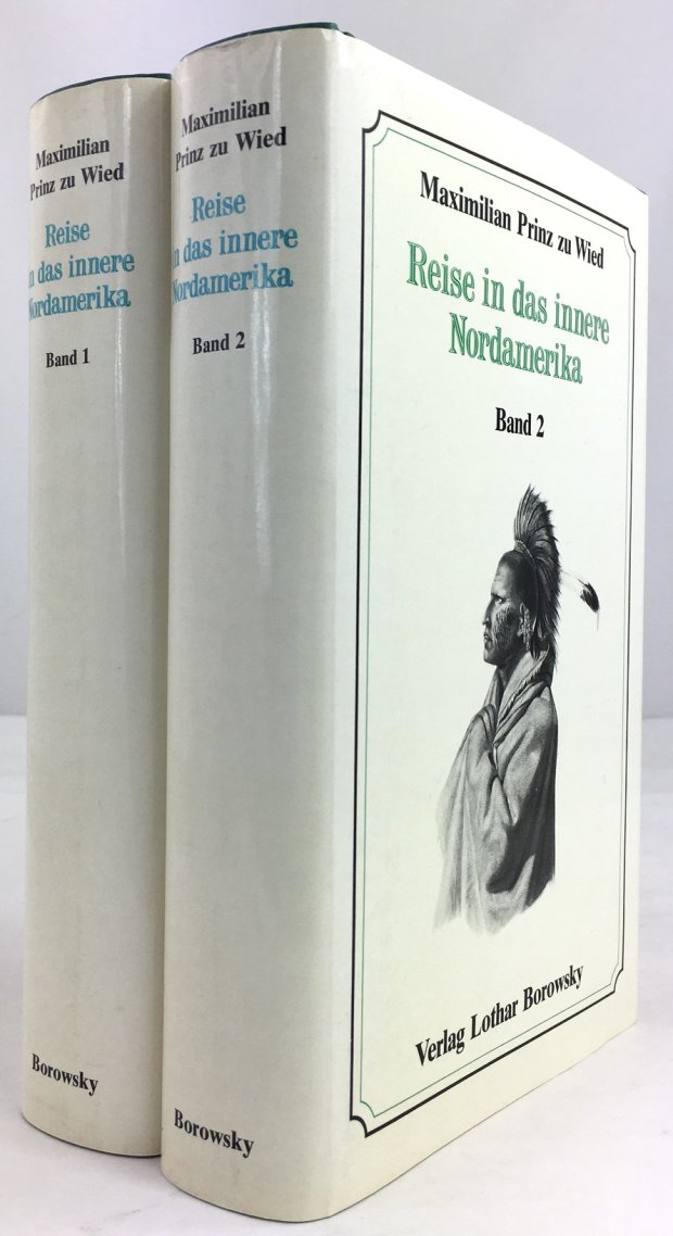 Abbildung von "Reise in das innere Nordamerika. Textband 1 + 2 / Vignettenband / Bildtafeln. (Komplett)."