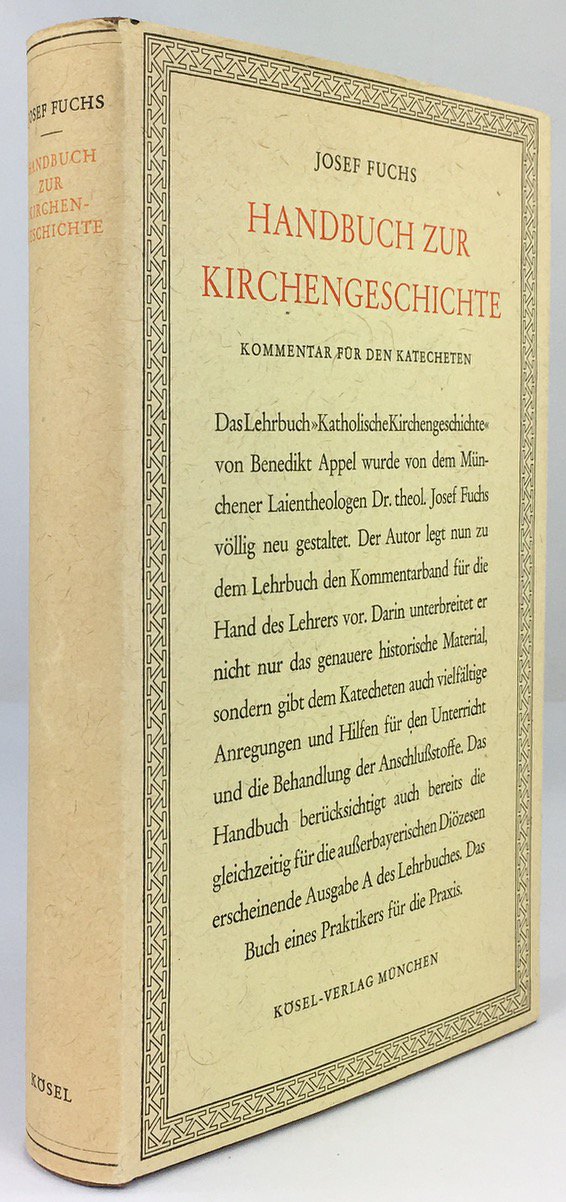 Abbildung von "Handbuch zur Kirchengeschichte. Kommentar zum Lehrbuch "Katholische Kirchengeschichte" von Josef Fuchs."