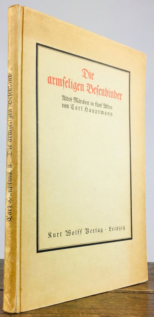 Abbildung von "Die armseligen Besenbinder. Altes Märchen in fünf Akten."