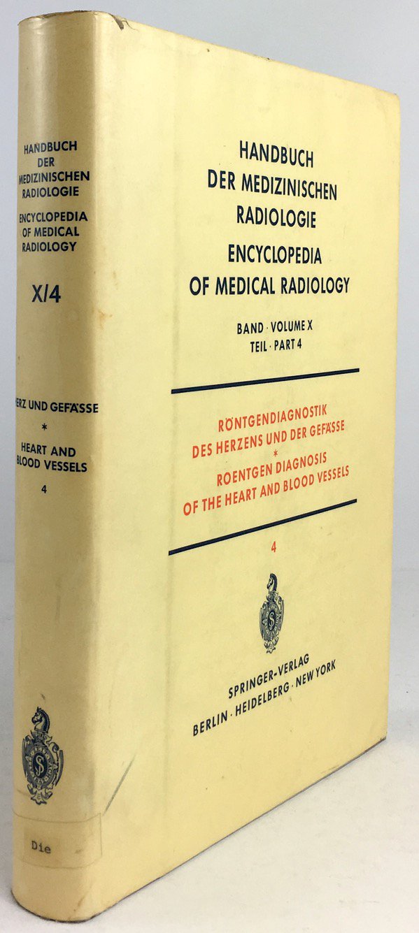 Abbildung von "Röntgendiagnostik des Herzens und der Gefässe Teil 4. Herausgegeben von H. Vieten..."