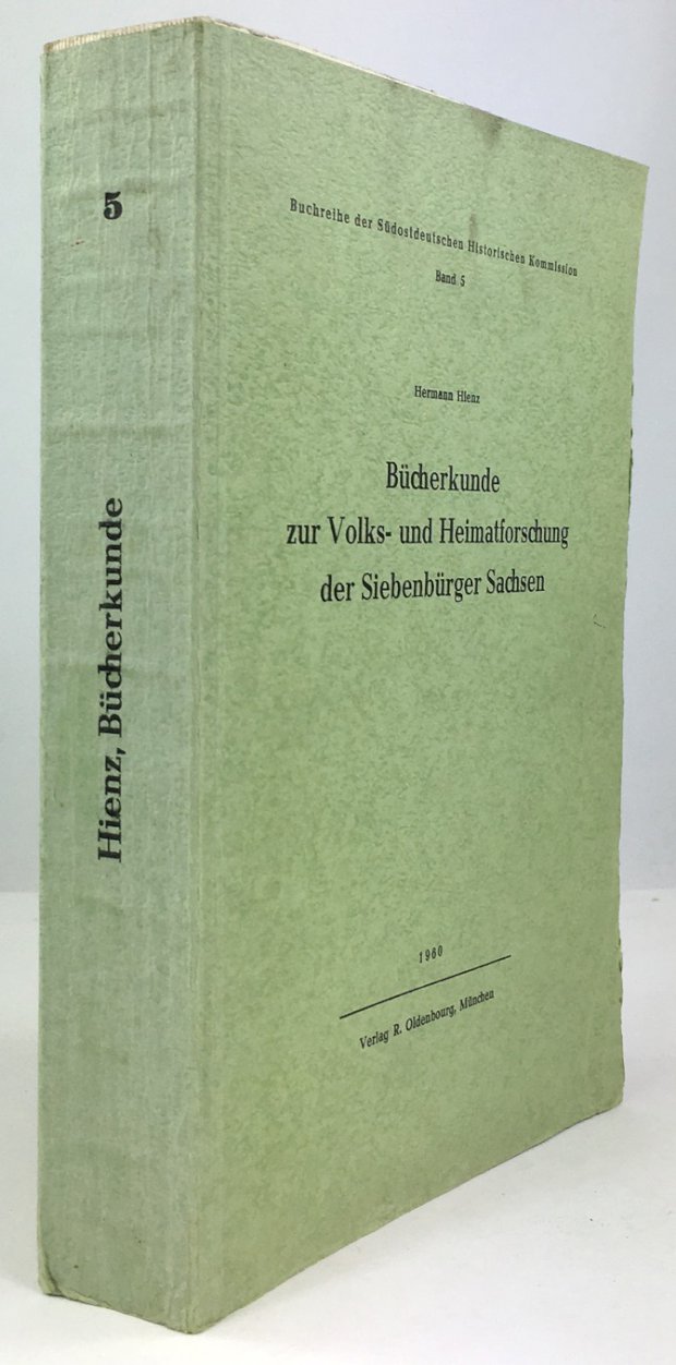 Abbildung von "BÃ¼cherkunde zur Volks- und Heimatforschung der SiebenbÃ¼rger Sachsen. Zweite, erweiterte Auflage der "Quellen zur Volks- und Heimatkunde der SiebenbÃ¼rger Sachsen"."