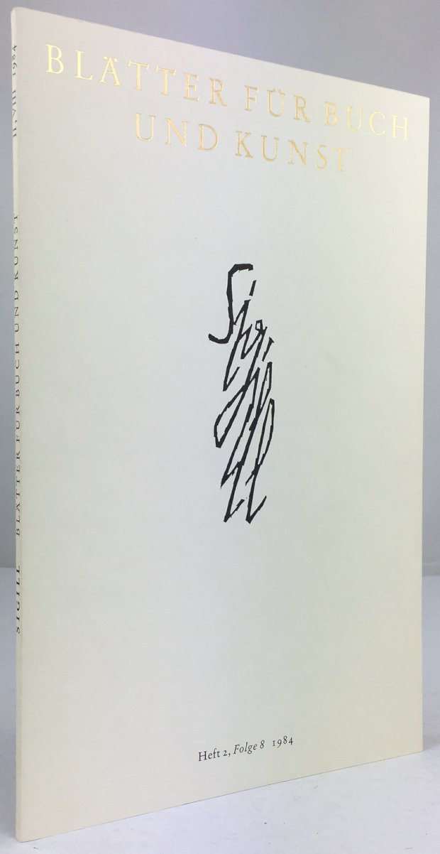 Abbildung von "Sigill, Blätter für Buch und Kunst. Heft 2, Folge 8. 1984. Mit Holzschnitten von Gerhard Marcks und Holzstichen von Otto Rohse."