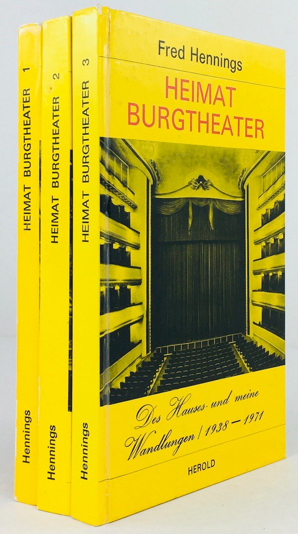 Abbildung von "Heimat Burgtheater (3 Bände). 1: Wie ich ans Burgtheater kam..."