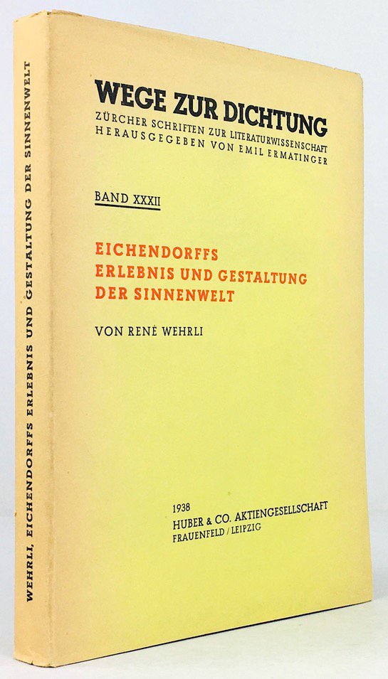Abbildung von "Eichendorffs Erlebnis und Gestaltung der Sinnenwelt."