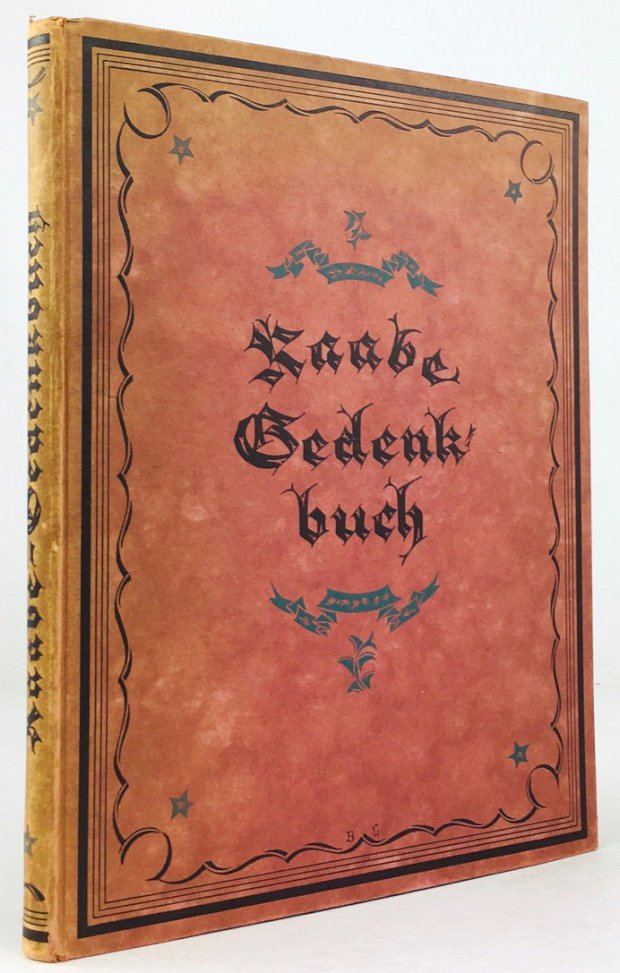 Abbildung von "Raabe - Gedenkbuch. Im Auftrage der Gesellschaft der Freunde Wilhelm Raabes zum 90. Geburtstage des Dichters."