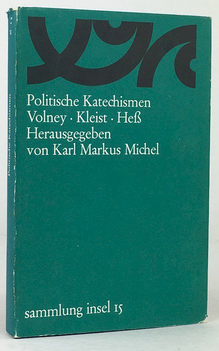 Abbildung von "Politische Katechismen. Volney - Kleist - HeÃ. "