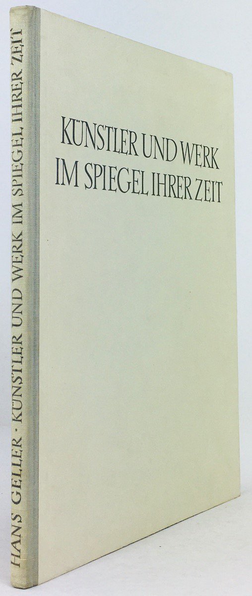 Abbildung von "Künstler und Werk im Spiegel ihrer Zeit. Bildnisse und Bilder deutscher Maler des neunzehnten Jahrhunderts..."