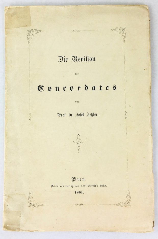 Abbildung von "Die Revision des Concordates."