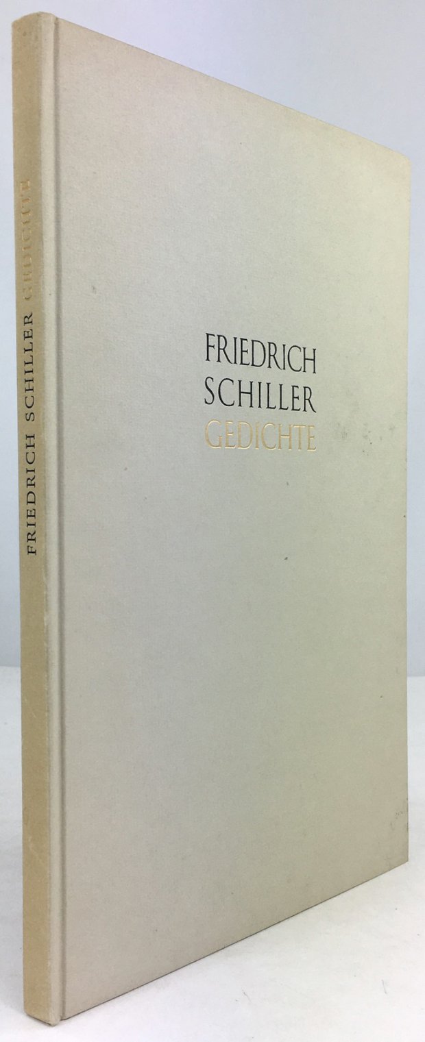 Abbildung von "Gedichte. Im Auftrag der Deutschen Schillergesellschaft. Herausgegeben von Bernhard Zeller..."