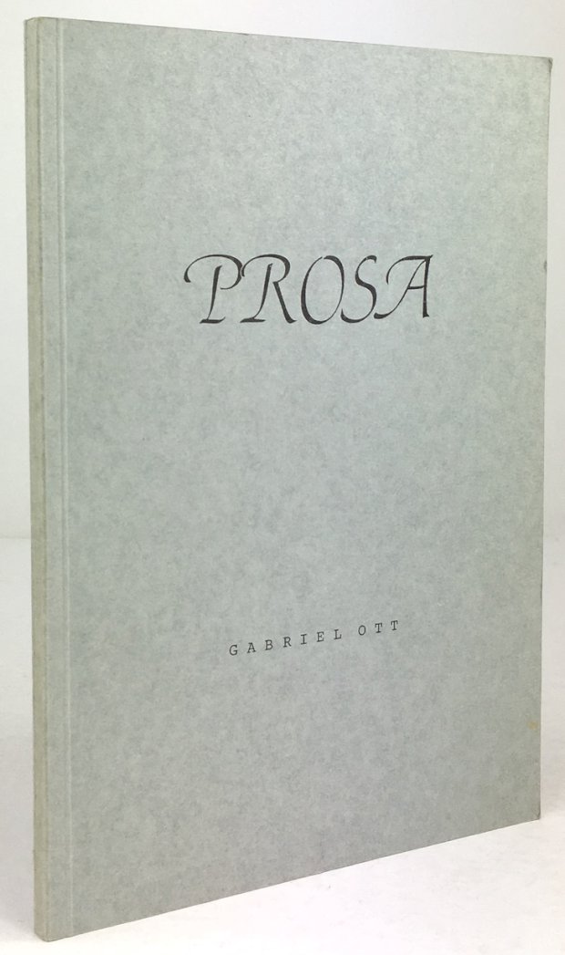 Abbildung von "Prosa. "